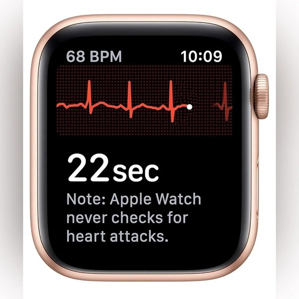 EUC Apple Watch Series 4; 40mm Gold Aluminum Pink Sand Sport Band - Picture 4 of 10